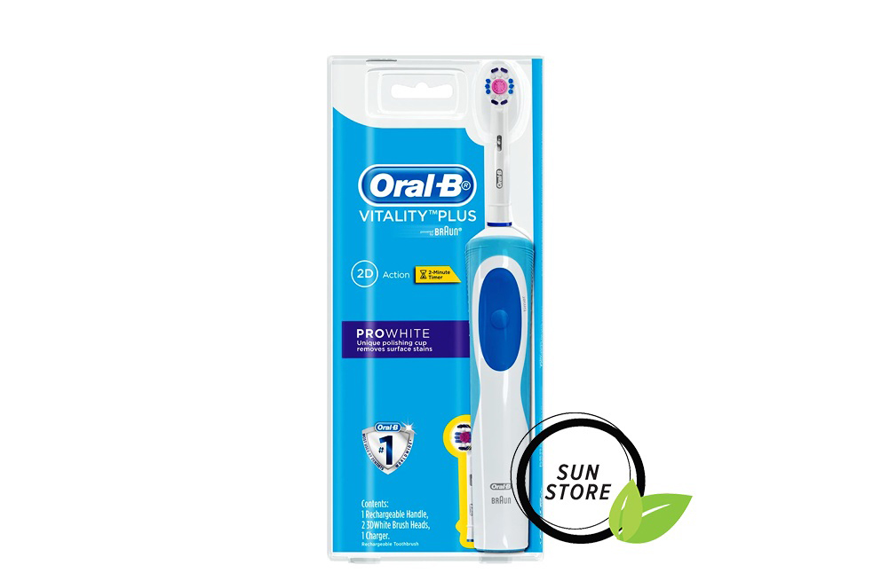 Bàn chải đánh răng điện Oral-B Vitality Plus ProWhite