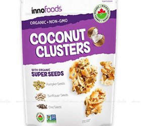 Bánh dừa phủ các loại hạt hữu cơ Innofoods 500g 2