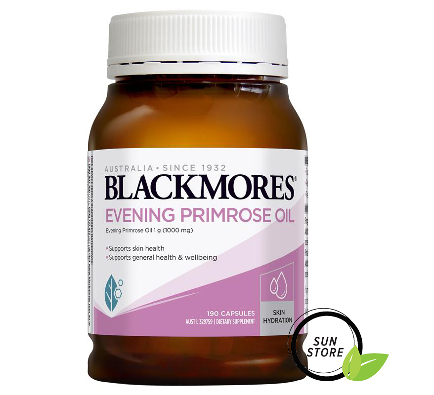 Blackmores Evening Primrose Oil - Tinh dầu hoa anh thảo đẹp da 190v