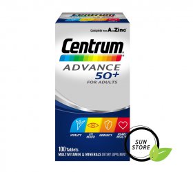 Vitamin tổng hợp Centrum Advance 50+ 100 viên