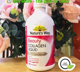 Collagen Dạng Nước Nature's Way Beauty Collagen Liquid 500ml Của Úc