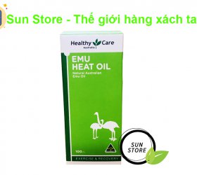 Dầu đà điểu Emu Heat Oil Healthy Care 100ml 