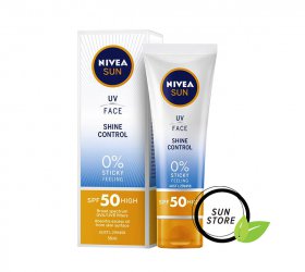 Kem Chống Nắng Nivea Sun SPF 50+ UV Face Shine Control 50ml