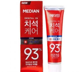 Kem đánh răng Median Dental IQ 93% Hàn Quốc Màu Đỏ