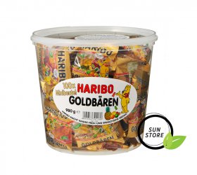 Kẹo Dẻo Hình Gấu Haribo Goldbears Hộp 100 Gói