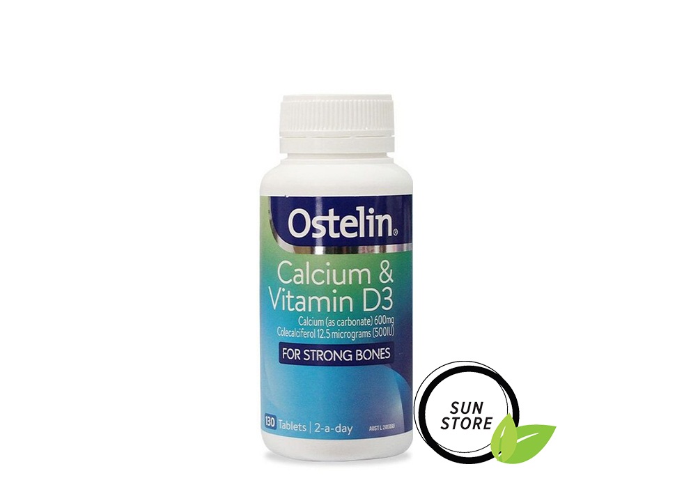 Ostelin Calcium & Vitamin D3 130 viên Của Úc