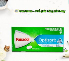 Panadol Optizorb Paracetamol 500mg hộp 100 viên