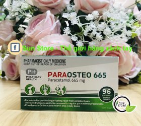 Thuốc Cảm ParaOsteo 665mg Pharmacy Health 96 Viên của Úc