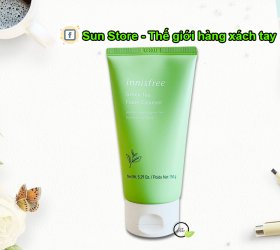 Sữa rửa mặt Innisfree Green Tea Amino Hydrating Cleansing Foam 150ml Hàn Quốc