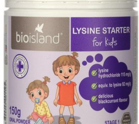 BioIsland Lysine Starter for Kids dạng bột của Úc 150g