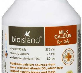 Bioisland milk calcium for kids – Viên canxi sữa bổ sung canxi cho trẻ