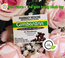 Combantrin - Thuốc tẩy giun của Úc vị socola của Úc