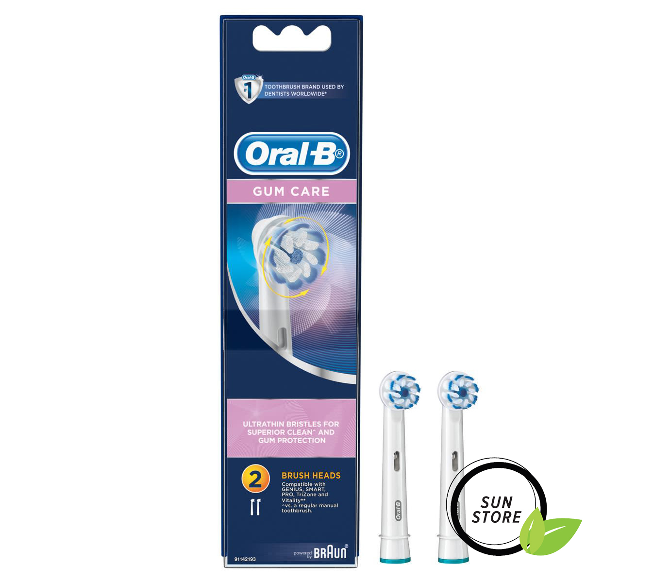 Đầu bàn chải Oral-B Gum Care (Vỉ/2 cái) 