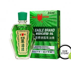 Dầu gió con ó xanh Eagle Brand Medicated Oil 0.8 Oz - 24ml