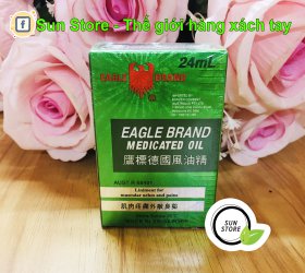 Dầu gió con ó xanh Eagle Brand Medicated Oil 0.8 Oz - 24ml