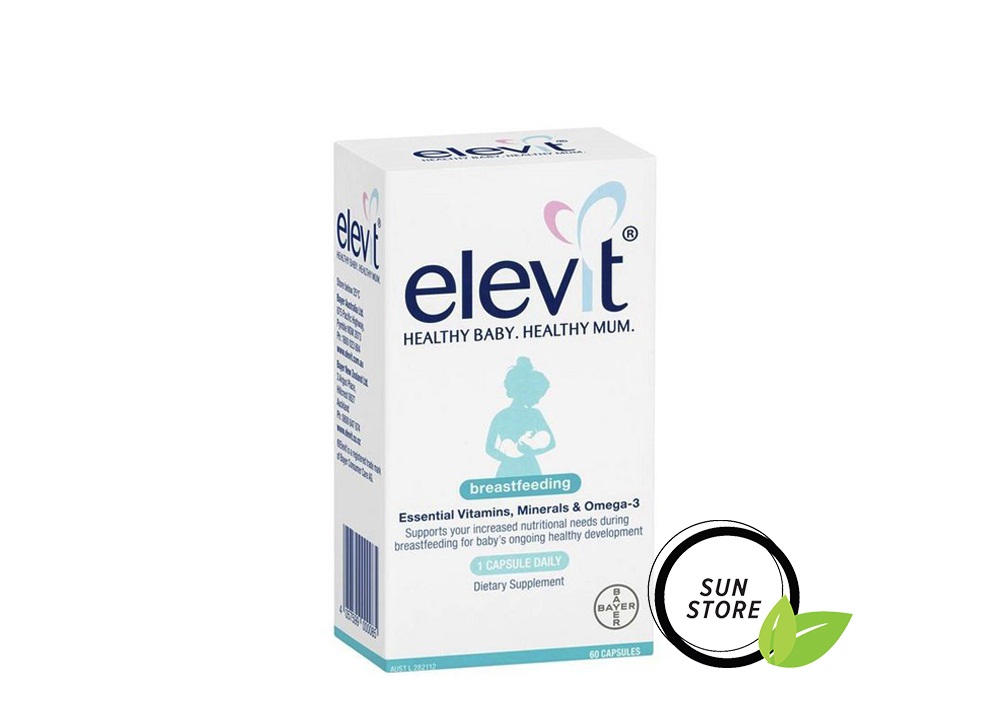 Elevit Breastfeeding dành cho phụ nữ sau sinh 60v Của Úc