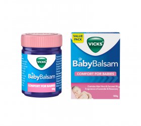 Vicks Baby Blsam Comfort for Babies Cho Bé Trên 3 tháng 100g của Úc