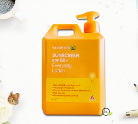 Kem chống nắng Woolworths Sunscreen SPF50+ Everyday Lotion 1Lít