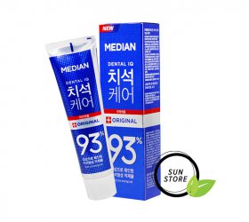 Kem đánh răng Median Dental IQ 93% Original Hàn Quốc Màu Xanh
