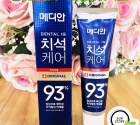 Kem đánh răng Median Dental IQ 93% Original Hàn Quốc Màu Xanh