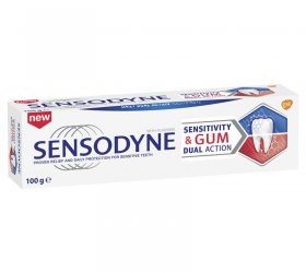 Kem đánh răng Sensodyne Sensitivity & Gum dual action 100g