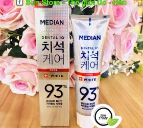 Kem đánh răng Median Dental IQ 93% White Hàn Quốc Màu Trắng