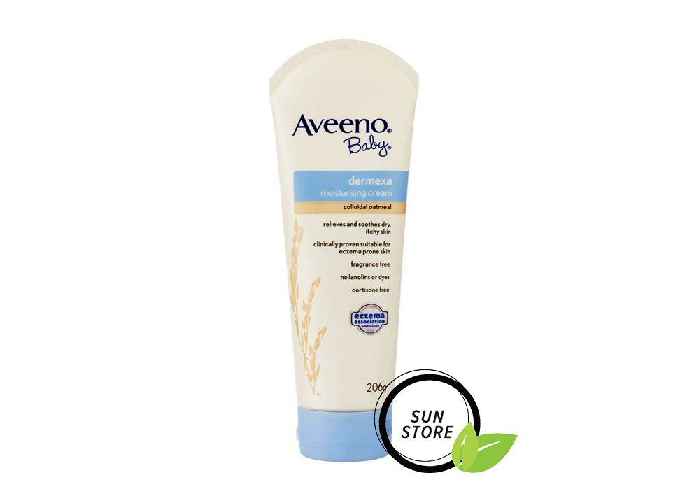 Kem dưỡng ẩm trị chàm cho bé Aveeno Baby Moisturizer Cream 206g