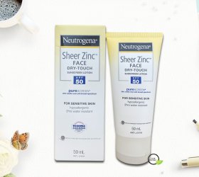 Kem Dưỡng Chống Nắng Neutrogena Sheer Zinc Face Dry Touch Spf 50+ 59ml