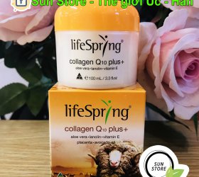 Kem dưỡng da Lifespring collagen Q10 + 100ml của Úc