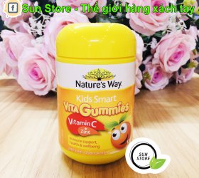 Kẹo bổ sung Vitamin C & Kẽm Gummies Kids Smart cho bé