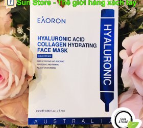 Mặt nạ giấy cấp ẩm Eaoron Hyaluronic Acid Collagen Hydrating Face Mask 5pcs