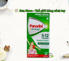 Panadol Children Strawberry Flavour(5-12Year) 200ml