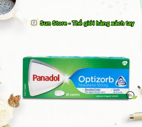 Panadol Optizorb Paracetamol 500mg hộp 20 viên