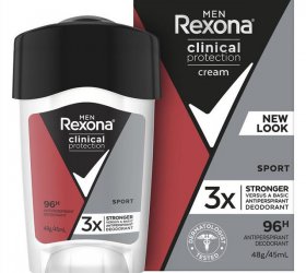 Sáp khử mùi Rexona Clinical Protection Cream cho NAM 48g/45ml