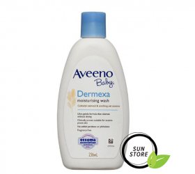 Sữa tắm dưỡng ẩm trị chàm cho bé Aveeno Baby Moisturizer Wash 236ml