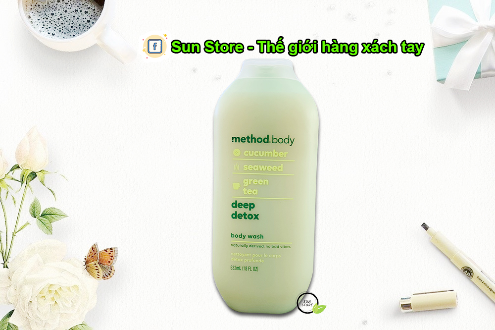 Sữa Tắm Method Body Deep Detox 532mL Của Úc