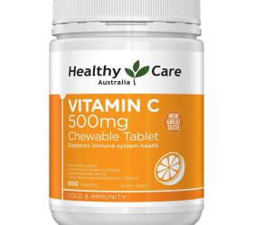 Viên nhai Healthy Care Vitamin C 500mg 500v Của Úc