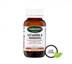 Viên Uống Bổ Sung Vitamin A 1000IU Thompson 150 Viên của Úc