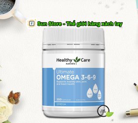 Viên Uống Healthy Care Ultimate Omega 3-6-9 Hộp 200 Viên